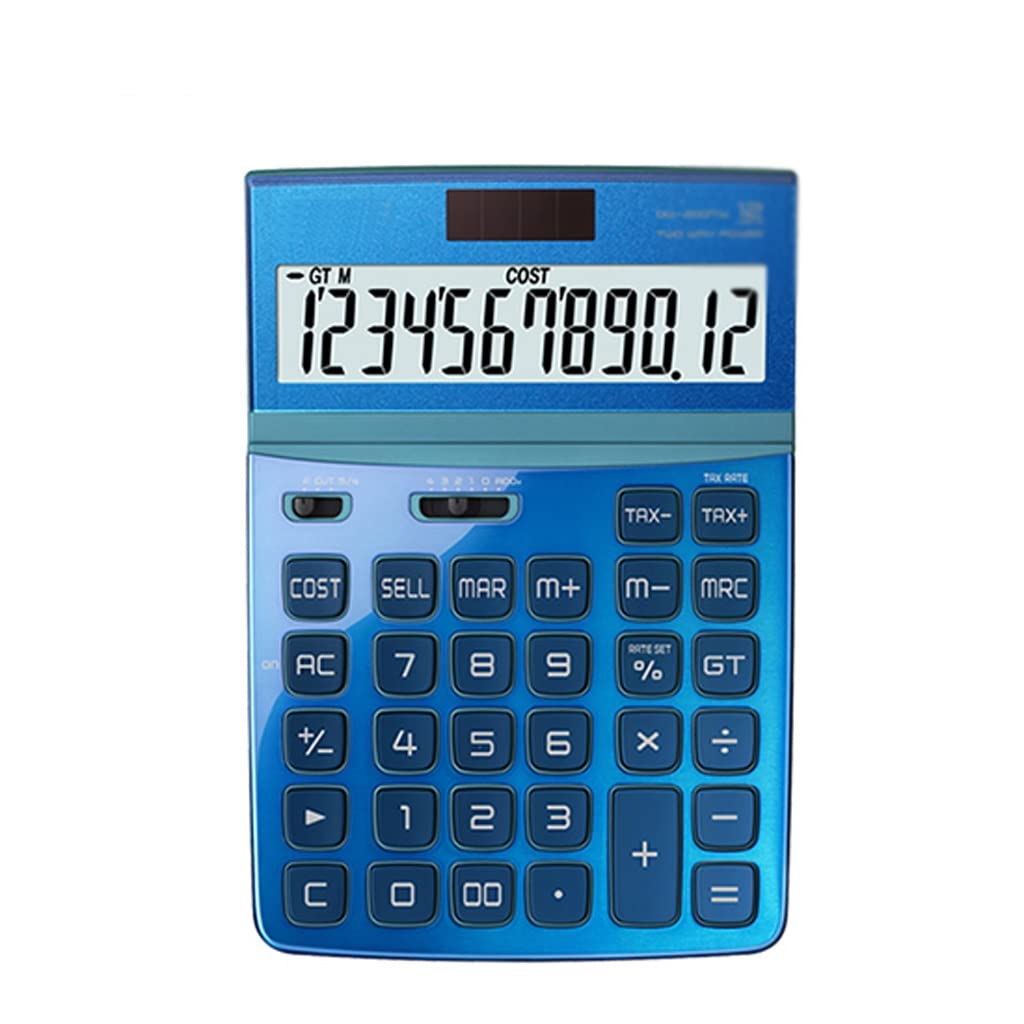 Calculadora de 12 dígitos Panario Pintura Panel Finance Solar Computer Suministro papelería Oficina Encantadora