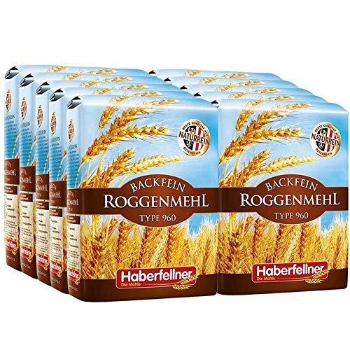 Roggenmehl Type 997 (DE) 960 (AT) Hochwertiges Mehl - gentechnikfrei und pestizid-kontrolliert | Ideal zum Backen von Brot, Lebkuchen und Gebäck Cover