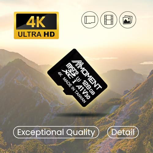 MMOMENT 128GB MicroSDXCカード U3 / A1 / V30 / SDアダプター付 の商品画像 3