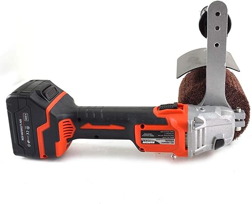 Miniatura 3 de Hardin HD-5800-DC 18V 4.0Ah Litio-Ion Brushless Burnisher inalámbrico con rueda de aleta abrasiva