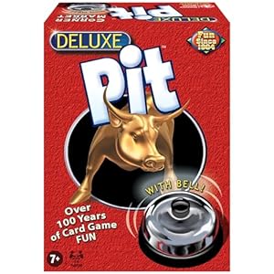 Deluxe Pit by Winning Moves Games USA, Loud and Raucous Party Game for 3 to 8 Players, Ages 7 and Up