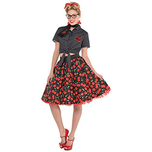 amscan (LL) Adult Ladies Rockabilly Blouse