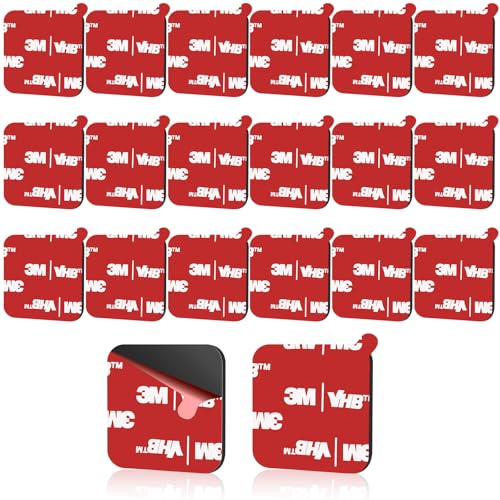 drado Cinta Doble Cara Extrafuerte, Pads Adhesivo Cinta Adhesiva Espuma, Impermeable Resistente Temperatura, para Hogar Oficina Coche(30 * 30 * 1.1mm)