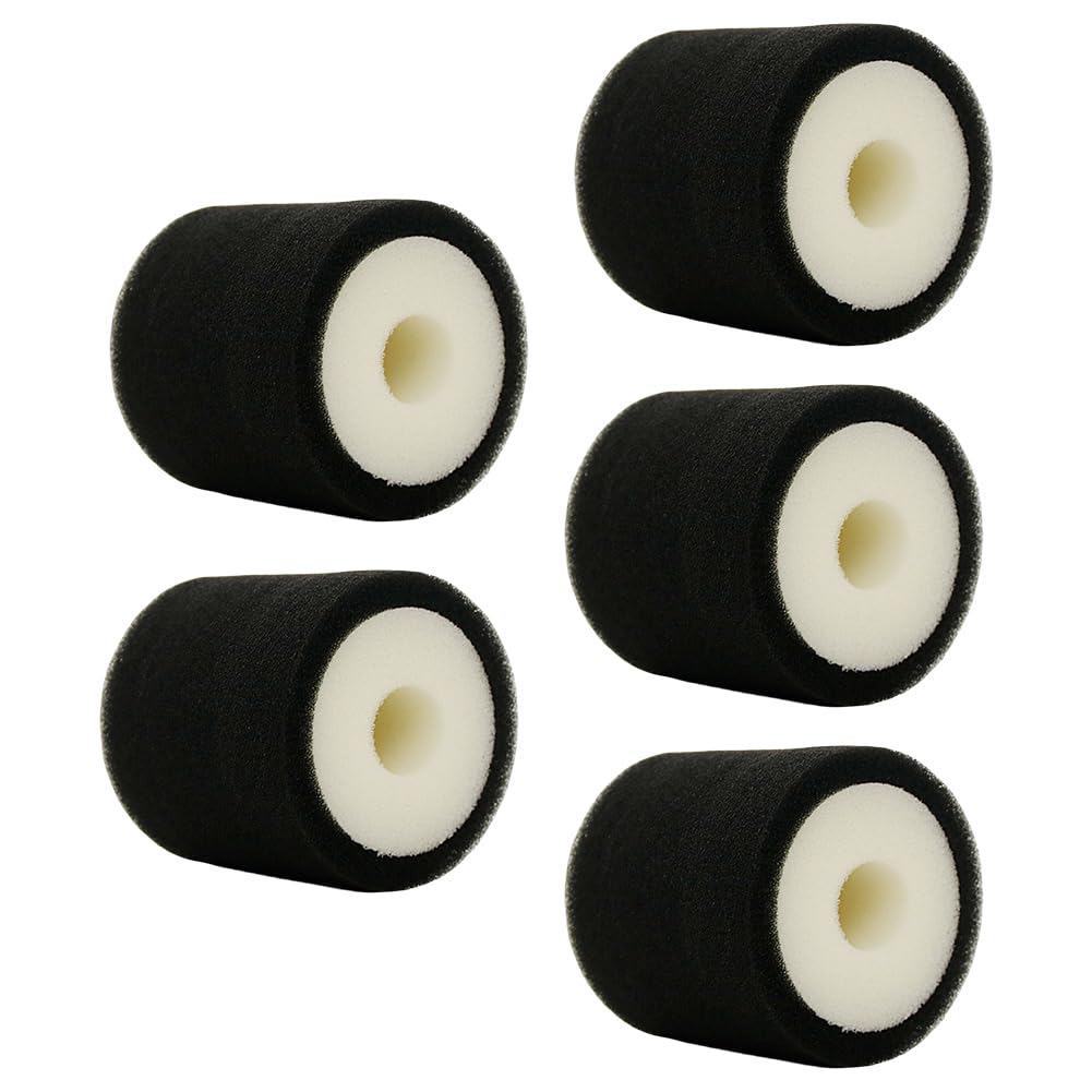 FLMLF Air Filter Sponge 5PCS kit Black For 1/5 HPI RV Rofun KM BAJA Engines RC Parts
