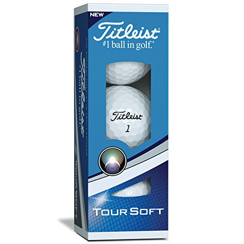 Titleist-Tour-Soft-Bolas-Golf-Blanco-Talla-Unica