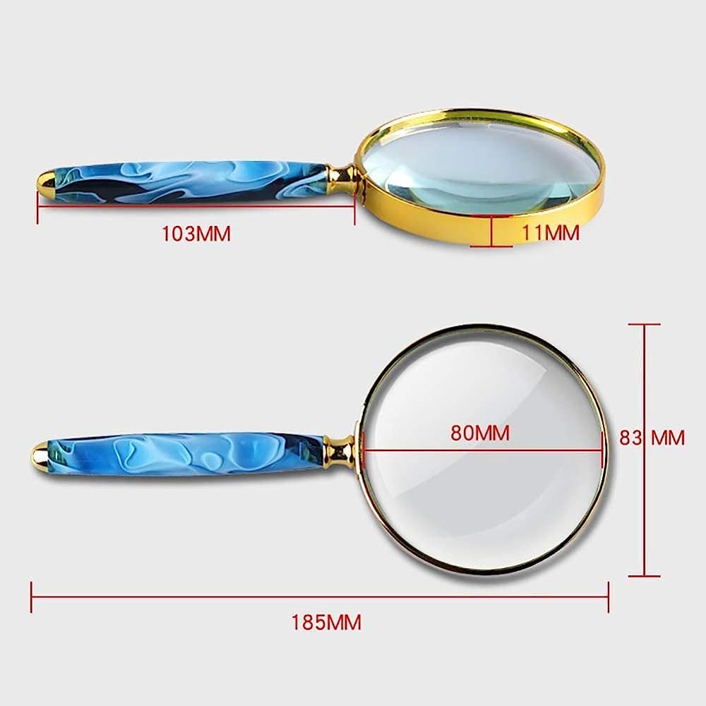 Loupe De Poche Grossissement 10x - Diamètre 60mm, Neuve Sous Emballage, Pour Lecture Ou Hobby