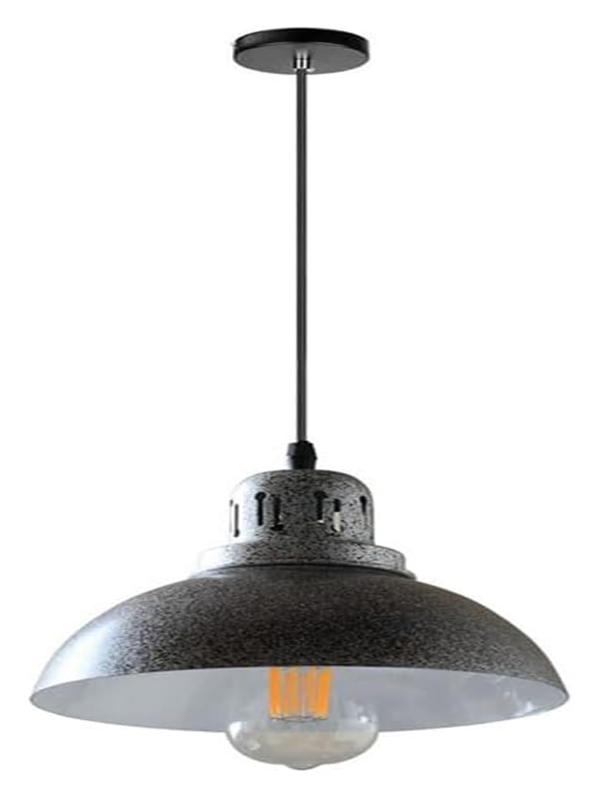 Lustre en fer forgé haut de gamme luminaire suspension vintage