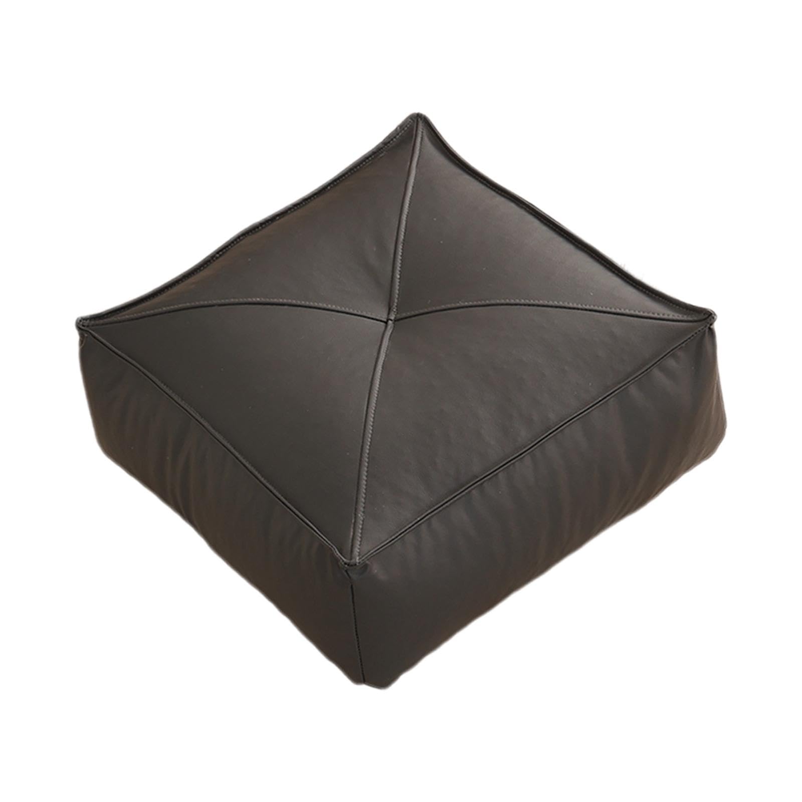 CLUB BOLLYWOOD® Floor Pillow Square Futon Floor Seating Cushion for Office Chair Living Room Black| Furniture | Ottomans, Footstools & Poufs| Ottomans, Footstools & Poufs|1 Floor Pillow-image-8
