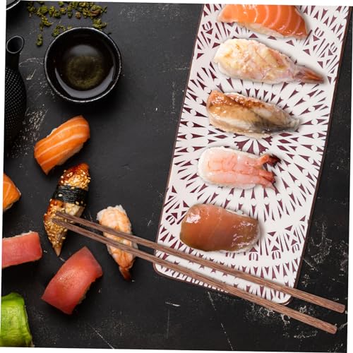 Set de 2 platos decorativos para sushi estilo japonés miniatura 7