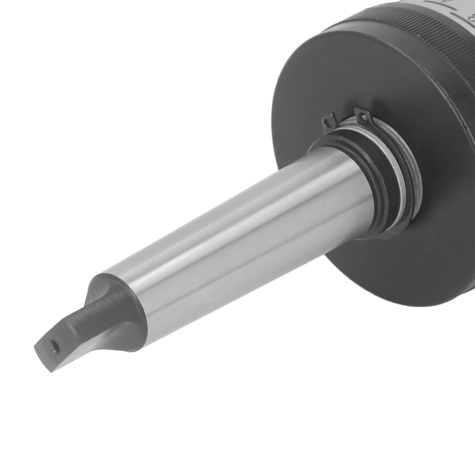 BORDSTRACT Juego de mandril de grifo reversible, acero de velocidad J4612 incluye vástago de 2MT 3MT con 2 mandril flexible de goma para máquinas manuales