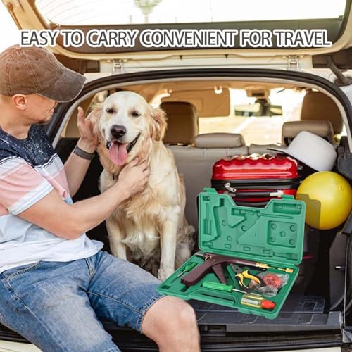 Image of Motorcycle tire Repair kit, tire Repair Mushroom Plug Universal Tire Repair Tools to Fix Punctures and Plug Flats Patch Kit for car Motorcycle, ARB，ATV, Tractor, Trailer