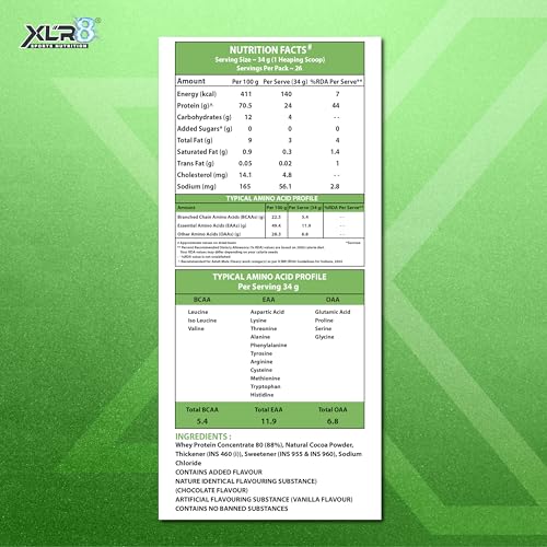XLR8 Whey Protein