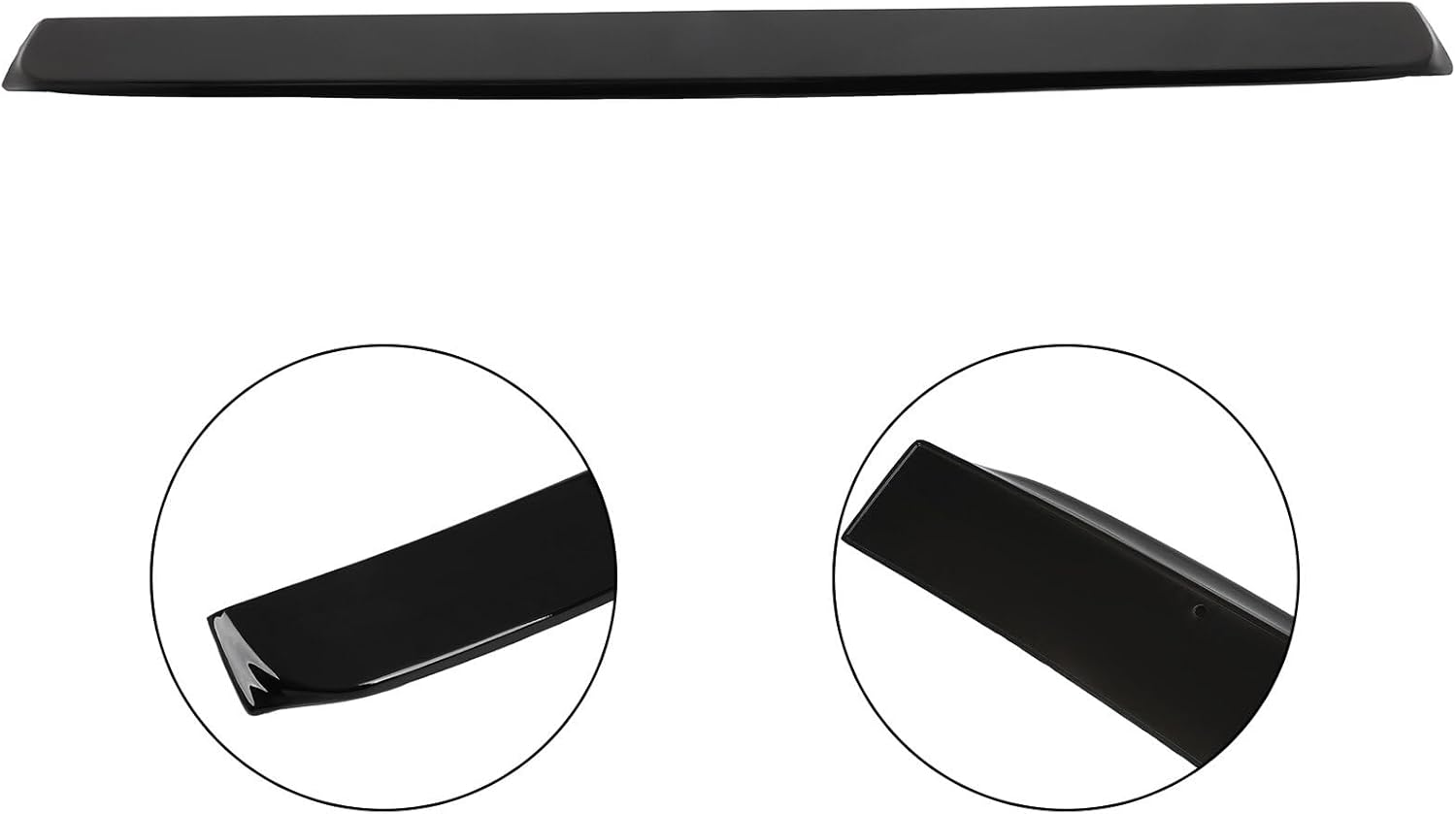 SCITOO Roof Spoiler Fits for 2003-2007 for Honda Accord Glossy Black Rear Window Roof Spoiler