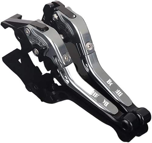 Palanca de embrague de freno TRK502 motocicleta CNC ajustable extensible manillar palanca de embrague de freno plegable para Be&Nelli Jinpeng 502