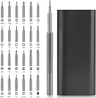 Kit Conjunto De Chaves De Fenda De Precisão 25 em 1, Conjunto de Chaves De Fenda Magnéticas para Eletrônicos, Laptop, Iphone, Computador, Ps, Xbox, Celular, Macbook, óculos, Relógio