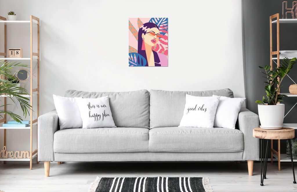 Ravensburger CreArt 12023099 Paint by Numbers Neon Diva from 12 Years