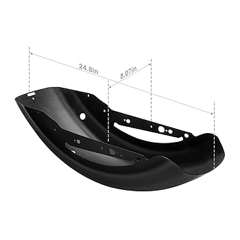 【新品即日出荷】XL883 1200 2010年式用フラットリアフェンダー 並行輸入品】 バイク リア フェンダー ハーレー スポーツスター