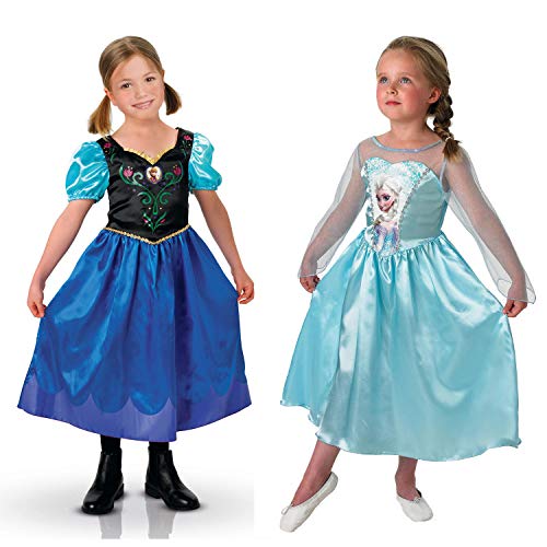 Preisvergleich Produktbild Rubies Bipack Frozen Anna & Elsa, i-888770l, L
