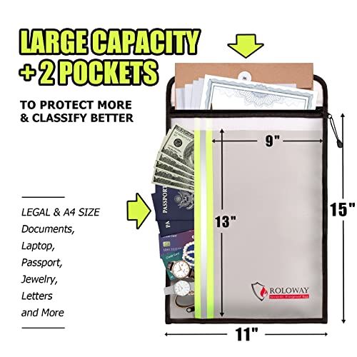 Roloway RW-BAG-VS Fireproof Document Bag  thumb #1