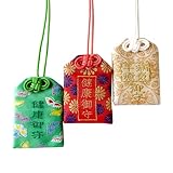 5. Fusion culturelle et pratique : l'ensemble combine la culture traditionnelle japonaise avec la praticité moderne. Ces amulettes portent des vœux de santé et de bonheur et servent à la fois d'objets décoratifs et de protection.