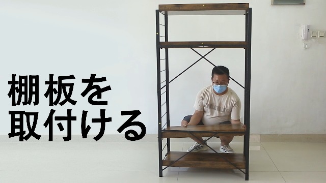 Amazon｜KIBOU KAI 連結自由・簡単組立 スチールラック オープン