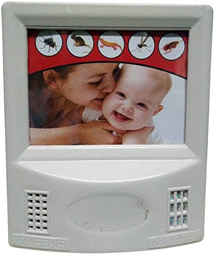 Frackkon 6 in 1 Suraksha Night Lamp Ultrasonic Insects Mosquito Killer Best Pest Control Products for, Cockroach, Rodents, Flies, Roaches, Ants, Spiders, Fleas, Mice-Home Indoor Use