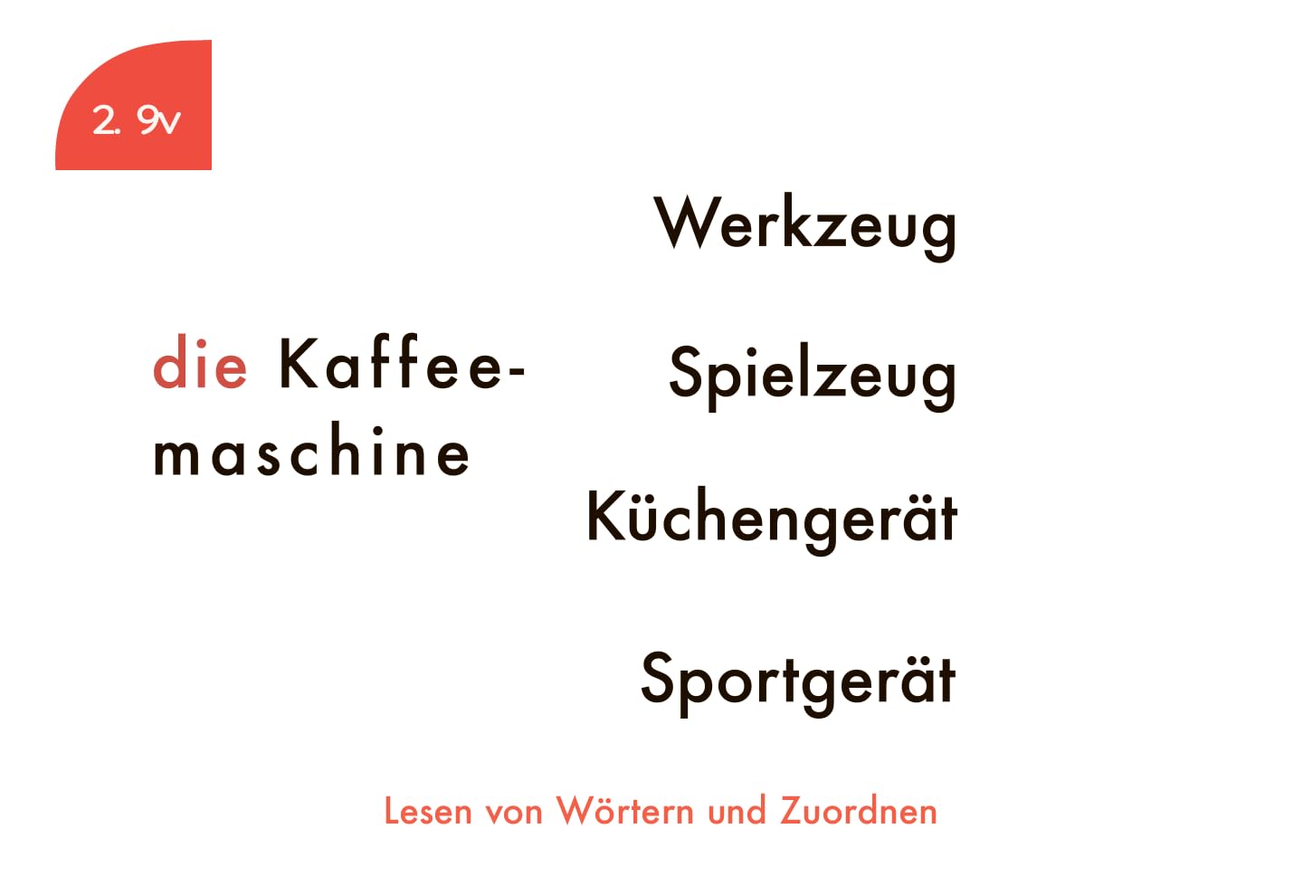 Der Lochkasten Reading Words and Assignment: Card Set - Image 2