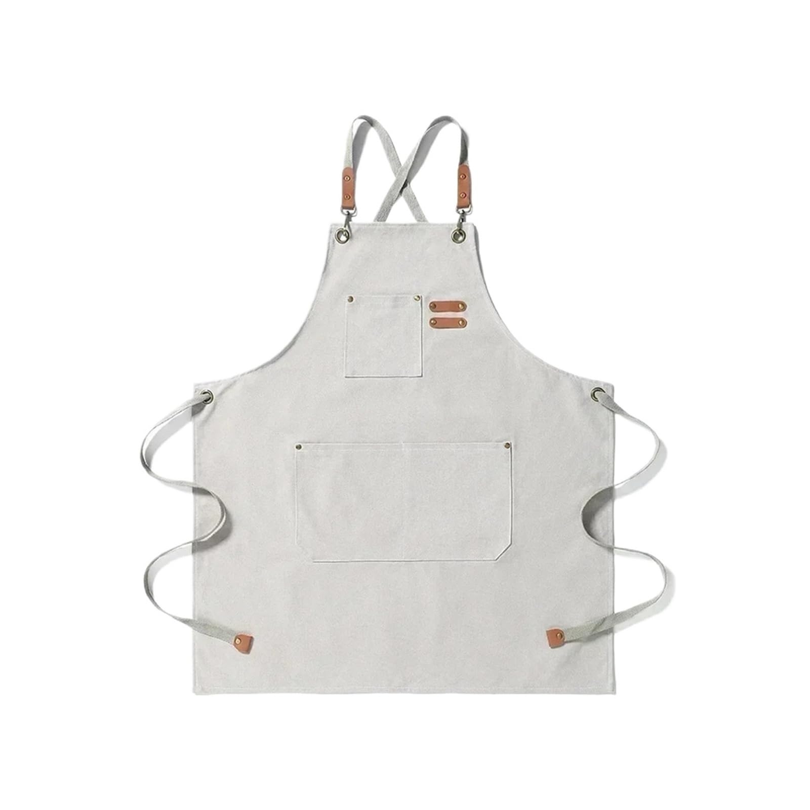 Generico Delantal de cocina Lona Chef Cocina Accesorios Correas for barbacoa Tienda Salón uñas