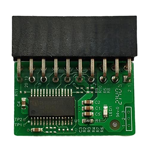 CHENXIAO Módulo TPM 2.0, módulo de protección de 20 pines Cover