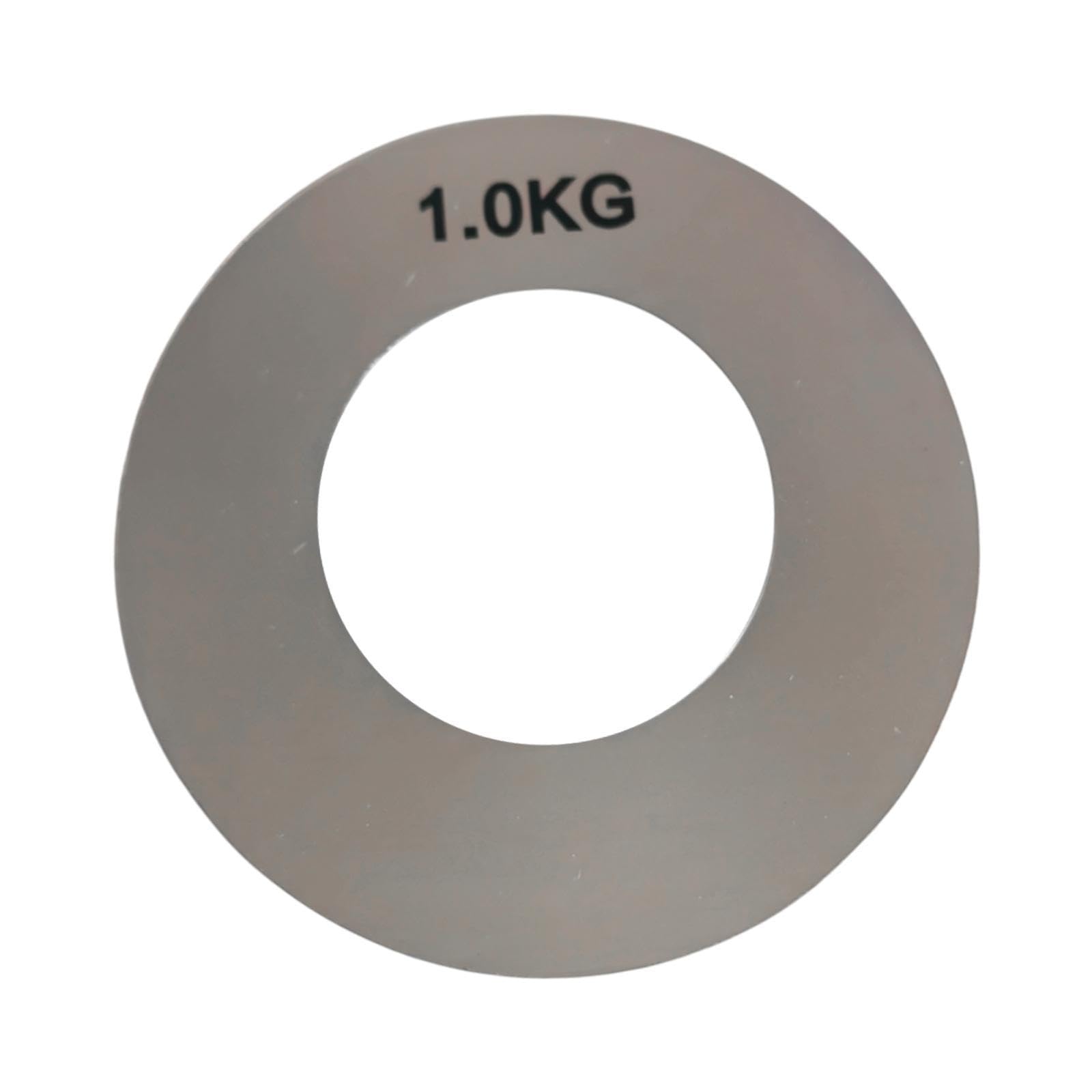 Yiju Micro Weight Plate Sticker, Weight Label Aluminum Foil Clearly Marking Easy Application Replacement Practical Kilogram Label, 1.0 Kg