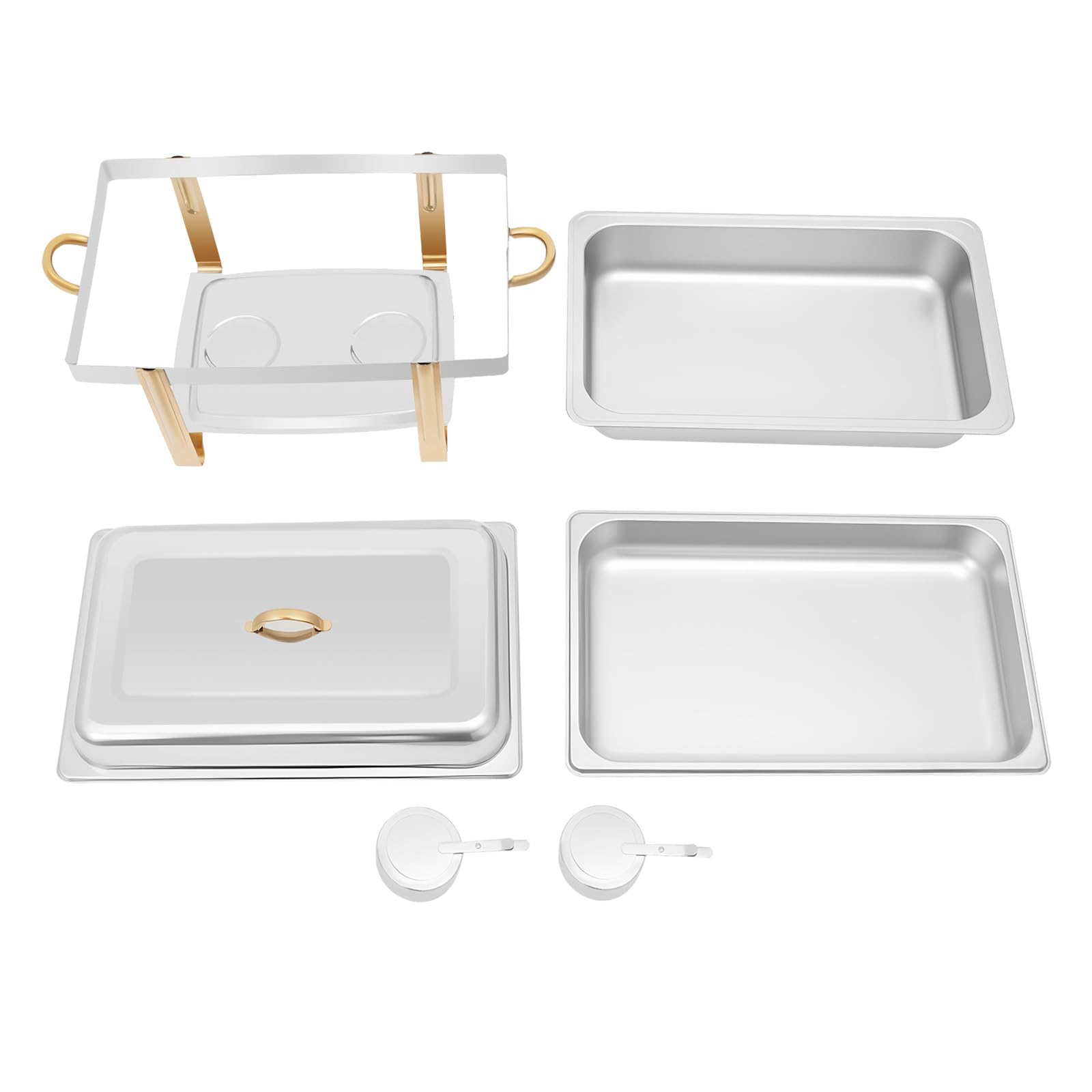 9L Chafing Dish - Calentador de alimentos de acero inoxidable para buffet