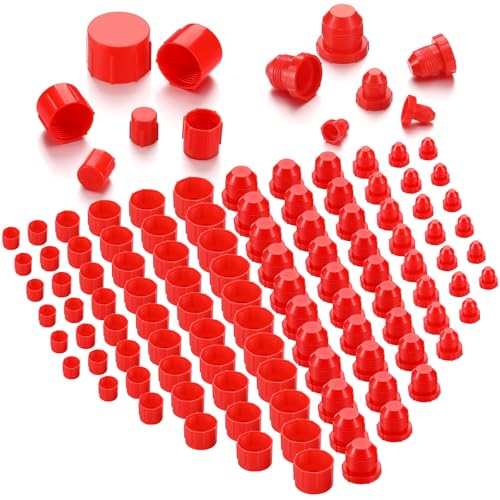 Image of Tallew 144 Pcs Plastic Caps and Plugs Automotive Plug and Cap Kit