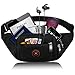 CAMORF Updated Fanny Pack for Women Men Large Capacity Waist Pack with 4 Pockets - Waterproof Running Belt Fits MAX 7.9'' iPad & 6.6'' Cellphone iPhone -Waist Bag for Running Hiking Travelling Working