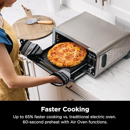 Ninja-SP351-Foodi-Smart-13-in-1-Dual-Heat-Air-Fry-Countertop-Oven-Dehydrate-Reheat-Smart-Thermometer-1800-watts-Silver
