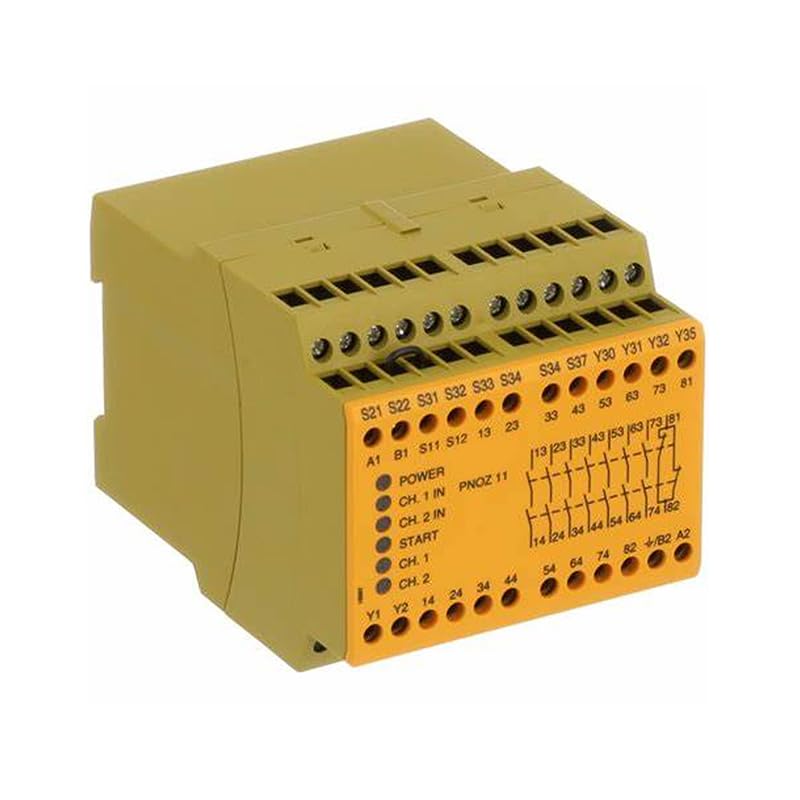 Tsnwinme PNOZ 11 110-120VAC 24VDC 774085 Safety Relay, 1PCS - 1 Year Warranty