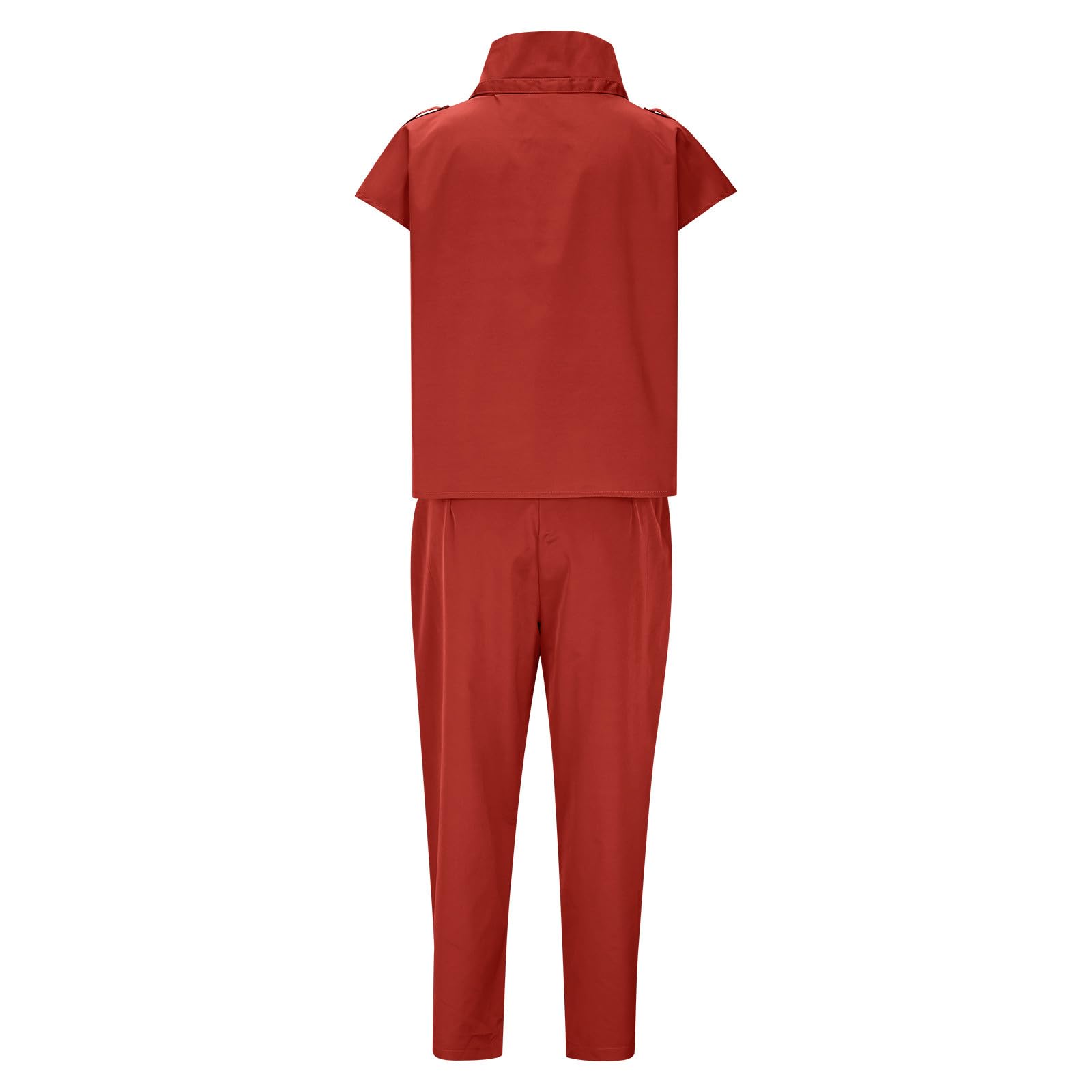 Donna Tuta Estiva Moda da Spiaggia Completo Curvy in Due Pezzi Estivo Leggera Confortevole Maglia a Senza Maniche + Pantaloni Lunghi Abbigliamento Elegante Offerte Estivo