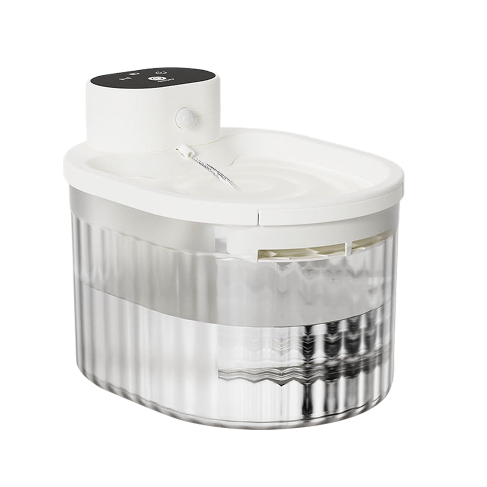 Fuente de Agua para Mascotas Bebedero Automático Silencioso Recargable 3L