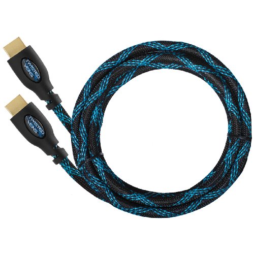 Image of HDMI Cable 6 ft, 3-Pack, Premium HDMI Braided Cord Type High Speed with Ethernet, Supports HDMI 2.0b 4K 60hz HDR and ARC