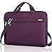 Voova 360°Schutz Laptoptasche Laptophülle 17 17.3 Zoll, Laptop Tasche Hülle Notebooktasche für Macbook Pro 17, Acer Hp Lenovo Dell Notebook, 18” Computer Bag Case mit Schulterriemen für Damen, Violett