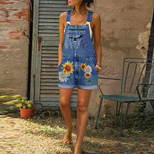 Vrije tijd zonnejeans voor vrouwen, hoge bloementaille, zomer- en broekbroek, latex broek, dames, rood - Afbeelding 3