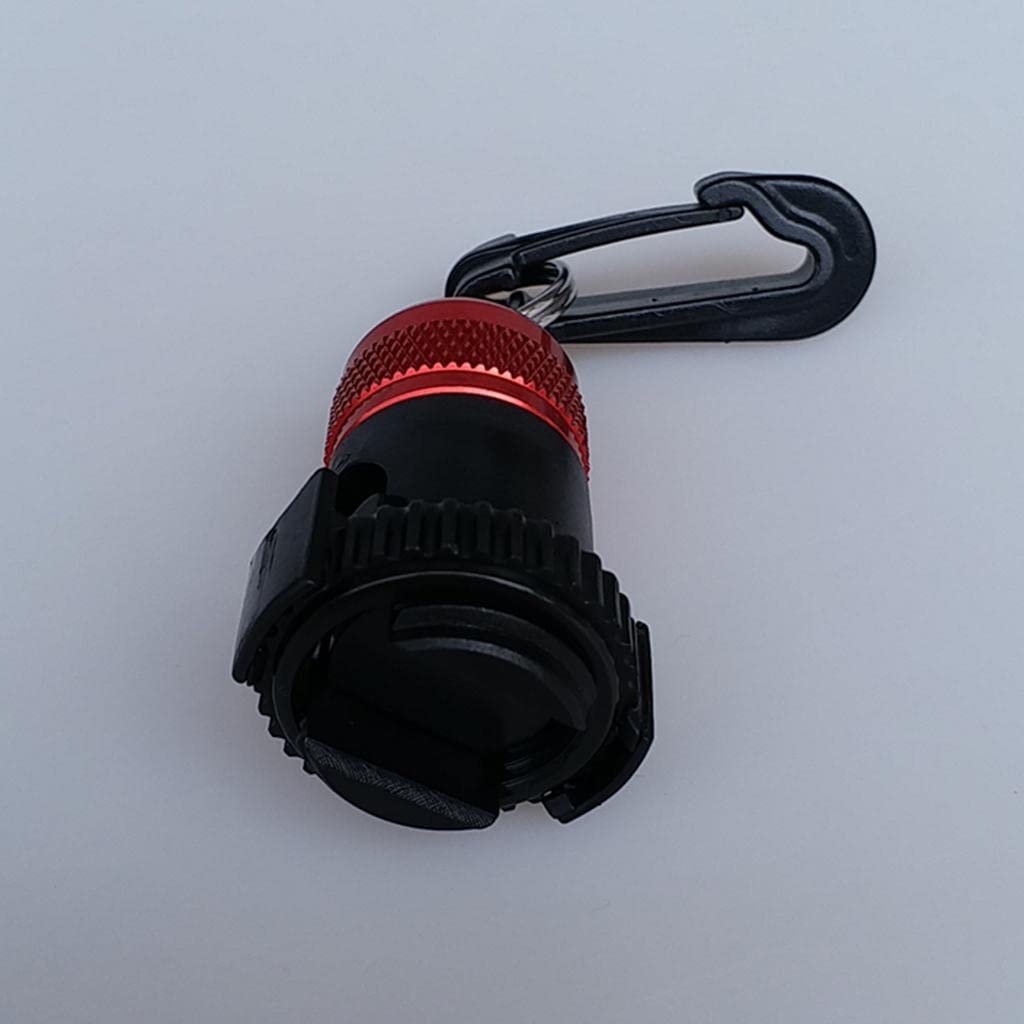 Milageto Regulator Schlauchhalter Clip Zweite Stufe Halter Halterung Sicherung für BCD Aluminium für Tauchfreunde Schnorchelfans