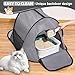 TailTastic Foldable Cat Litter Box Enclosure - No Assembly Needed All-in-One Privacy Cover for Large Litter Boxes | Spill-Proof Design, Easy to Clean & Collapsible Storage (46