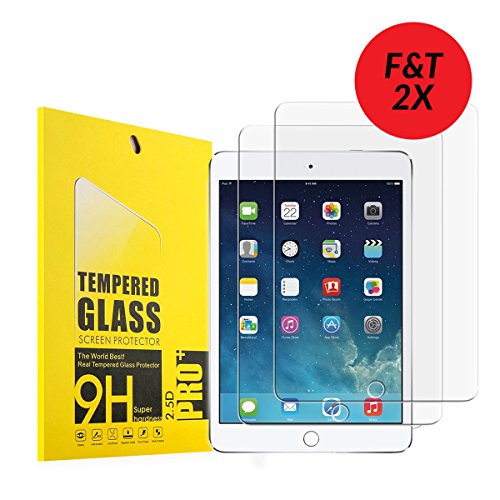 iPad Pro Protector de Pantalla FusionTech® [Premium calidad] Ultra fino anti burbuja de cristal Templado Protector de Pantalla para iPad Pro 12.9 inch