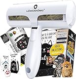 LÖWENKÖNIG® Rolli 2.0 Tierhaarentferner, Tierhaar Fusselrolle zum Hunde & Katzenhaare entfernen, Katzenhaarentferner Selbstreinigend wiederverwendbar für Sofa, Kratzbaum, Teppich, Auto, Katzen-Zubehör