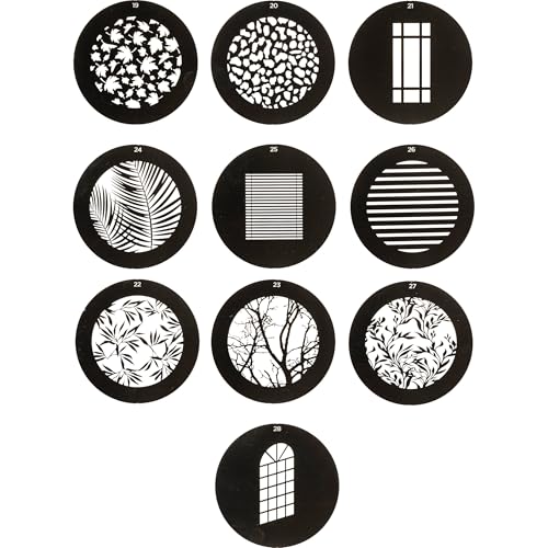 Westcott GOBO Pack: Environmental Designs (10-Pack) for use with Optical Spot by Lindsay Adler