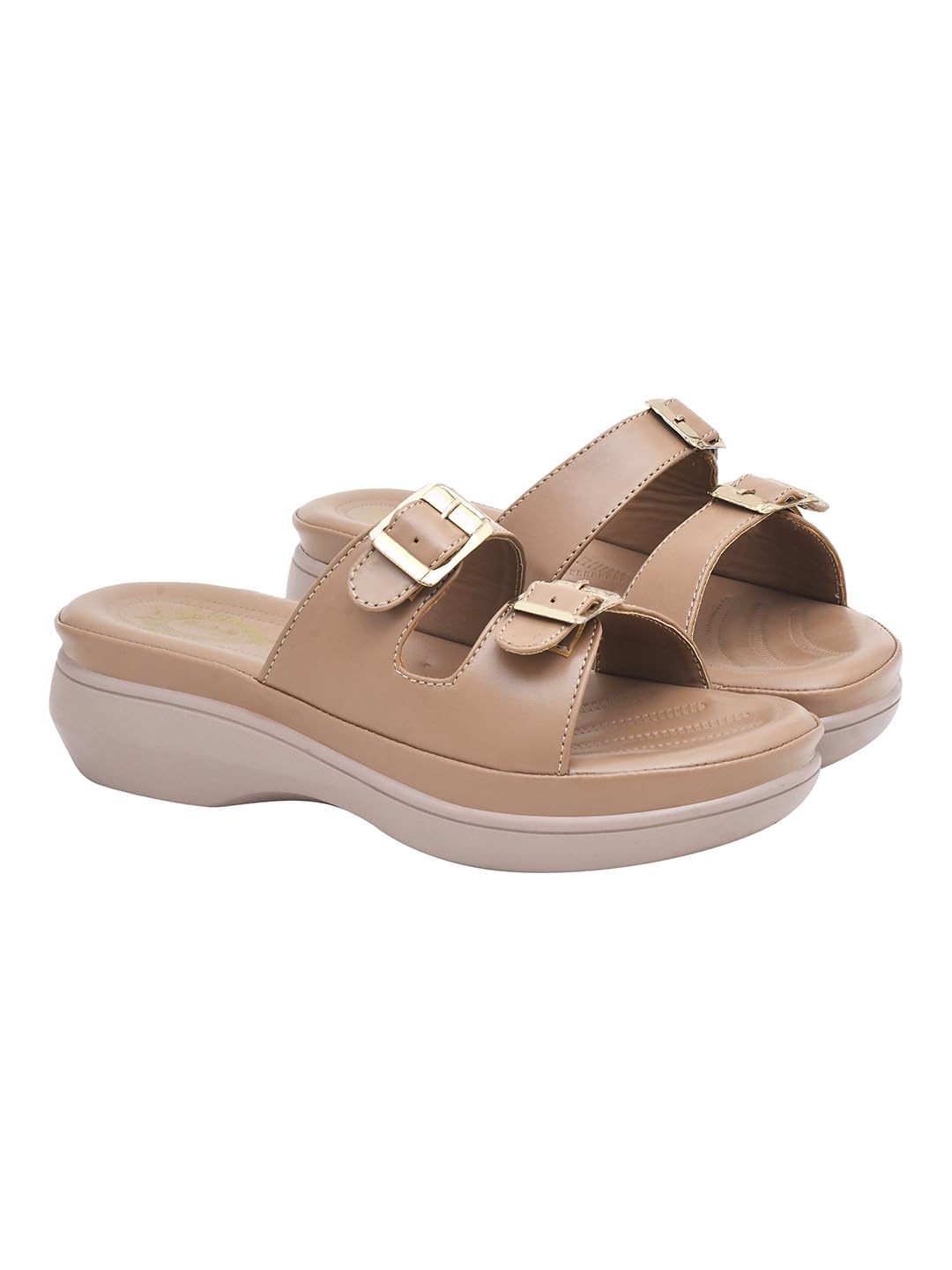 Women's Doctor-Buckle Heeled Sandal-image-9