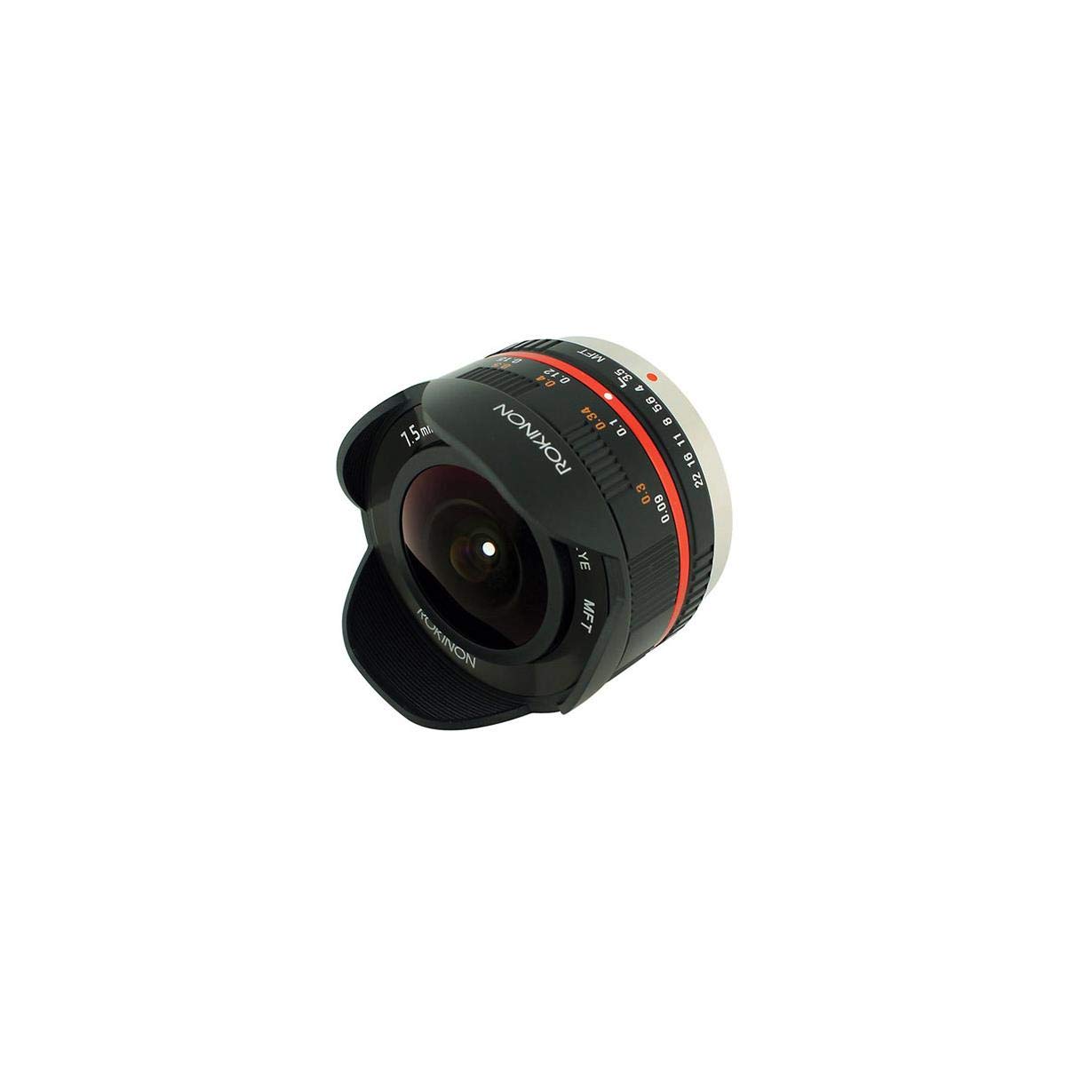 Amazon.com : Rokinon FE75MFT-B 7.5mm F3.5 UMC Fisheye Lens for