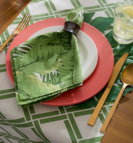 Dii 100% Cotton Buffet Napkin Machine Washable, Oversized, Everyday Basic, 20X20, Banana Leaf #TOP5