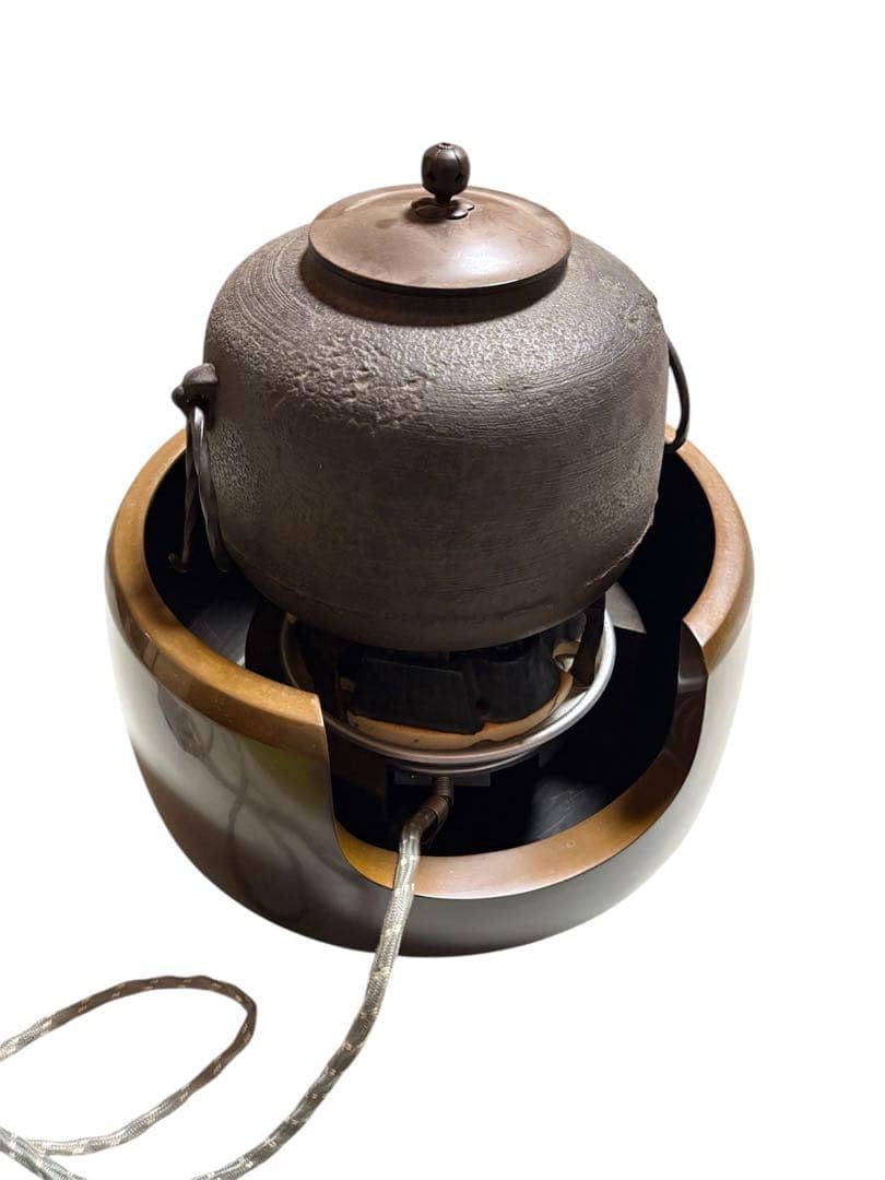 風炉釜セット Amazon.co.jp: 茶道セット 風炉釜 電熱器 : ホーム＆キッチン