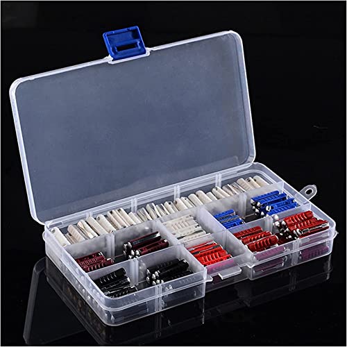 200 piezas Kit surtido de fusibles cerámicos eléctricos continentales 5 tipos 5A 8A 16A 25A 40AMP para auto y motocicleta miniatura 3